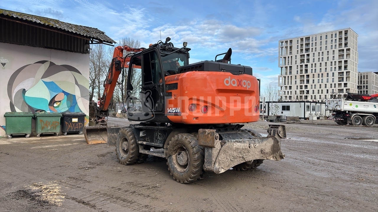 Hitachi ZX145W-6  - - Gebrauchte  Mobilbagger