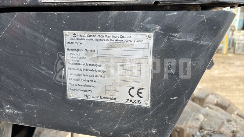 2019 Hitachi ZX145W-6-45234969