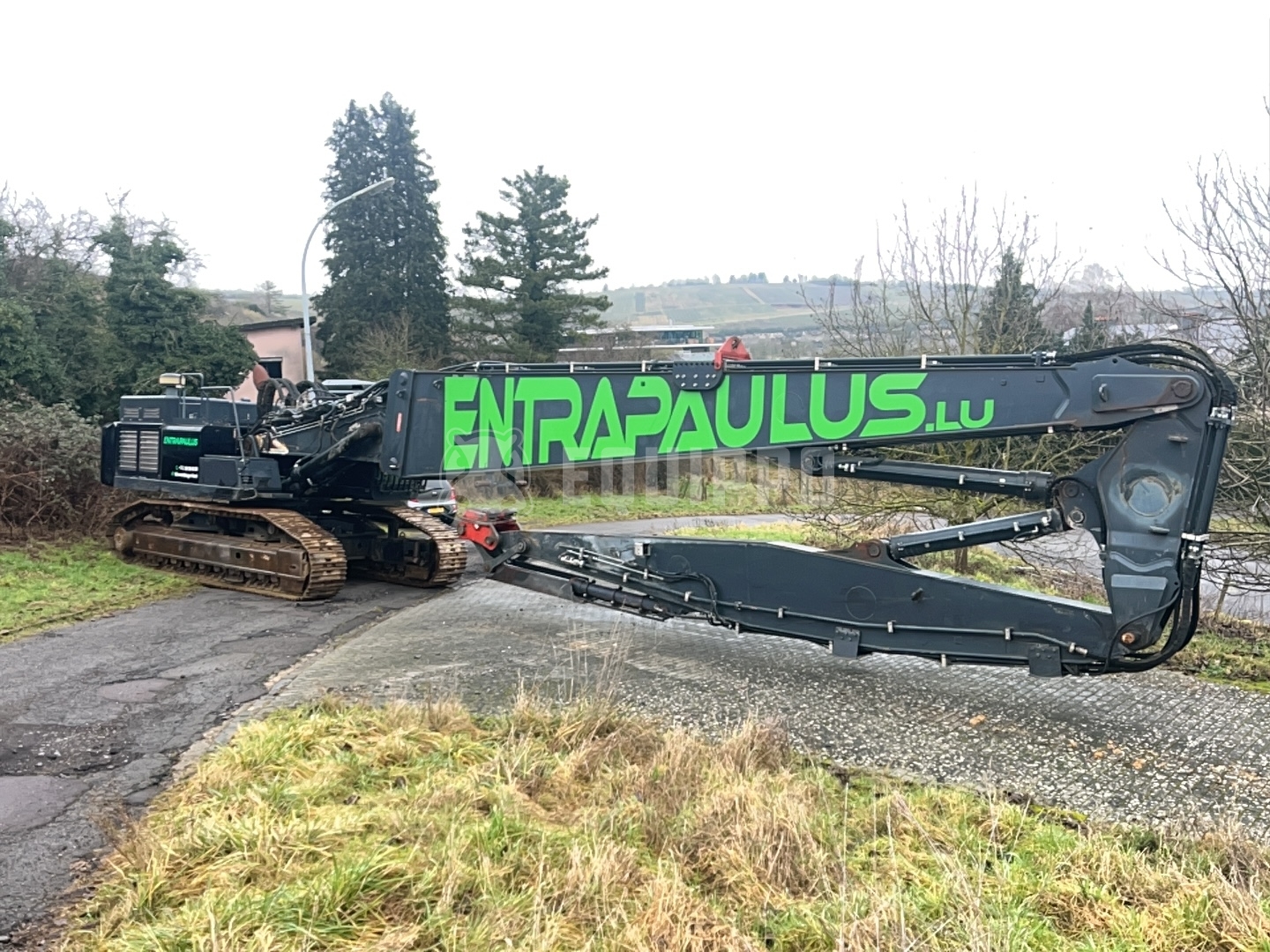 Hitachi ZX470LCH-5B - - Używany Excavator do rozbiórek