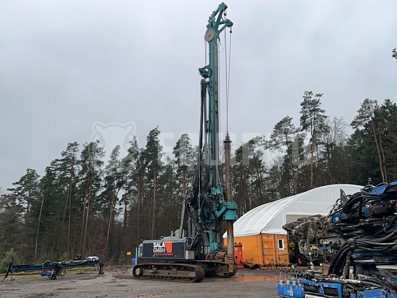 Delmag RH 18 on Sennebogen SR 25T - - Gebrauchte  Bohrgerät