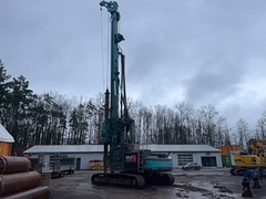 Delmag RH 18 on Sennebogen SR 25T - - Gebrauchte  Bohrgerät