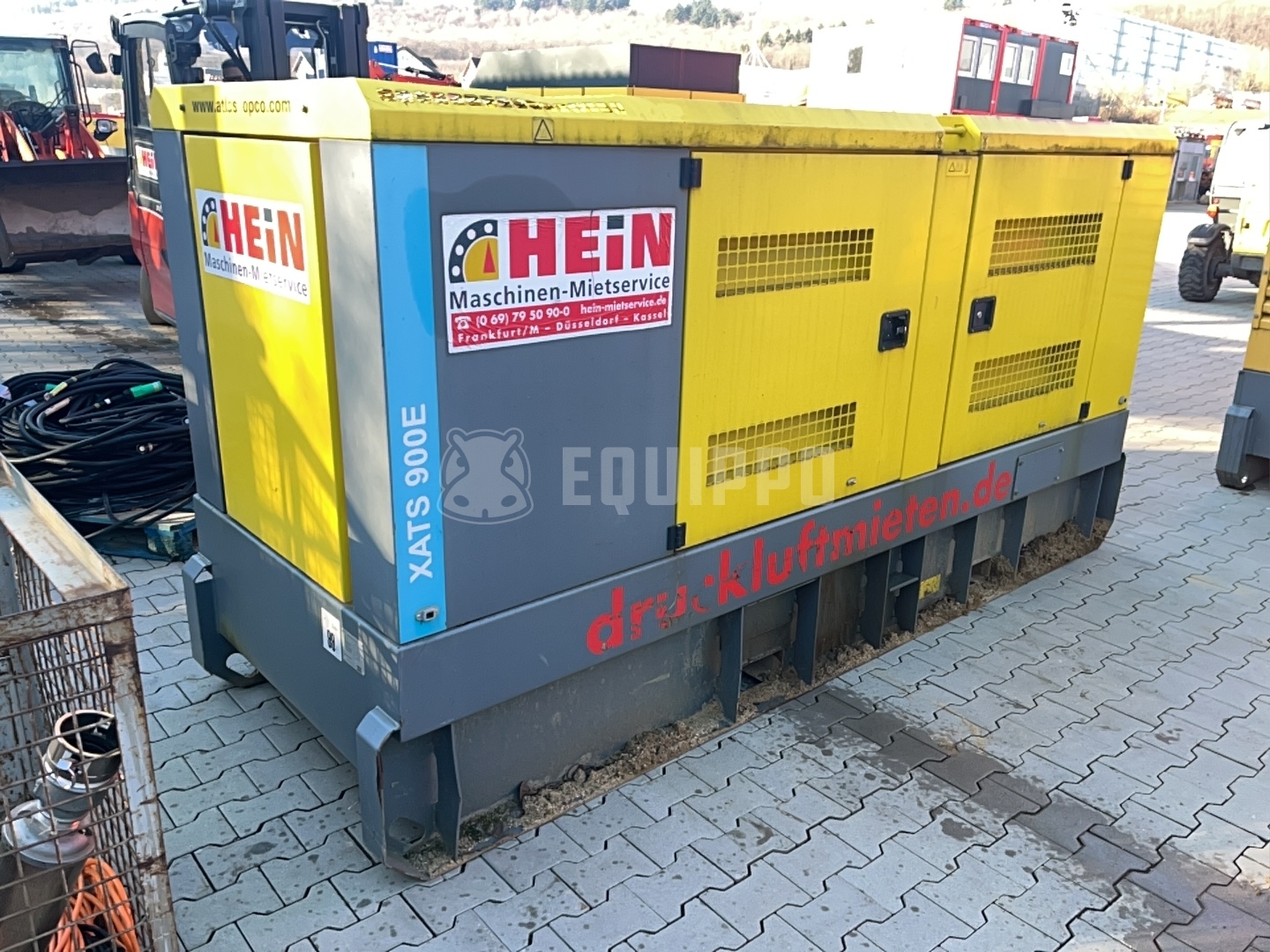 Atlas Copco XATS 900E - - Gebruikte Lucht compressor