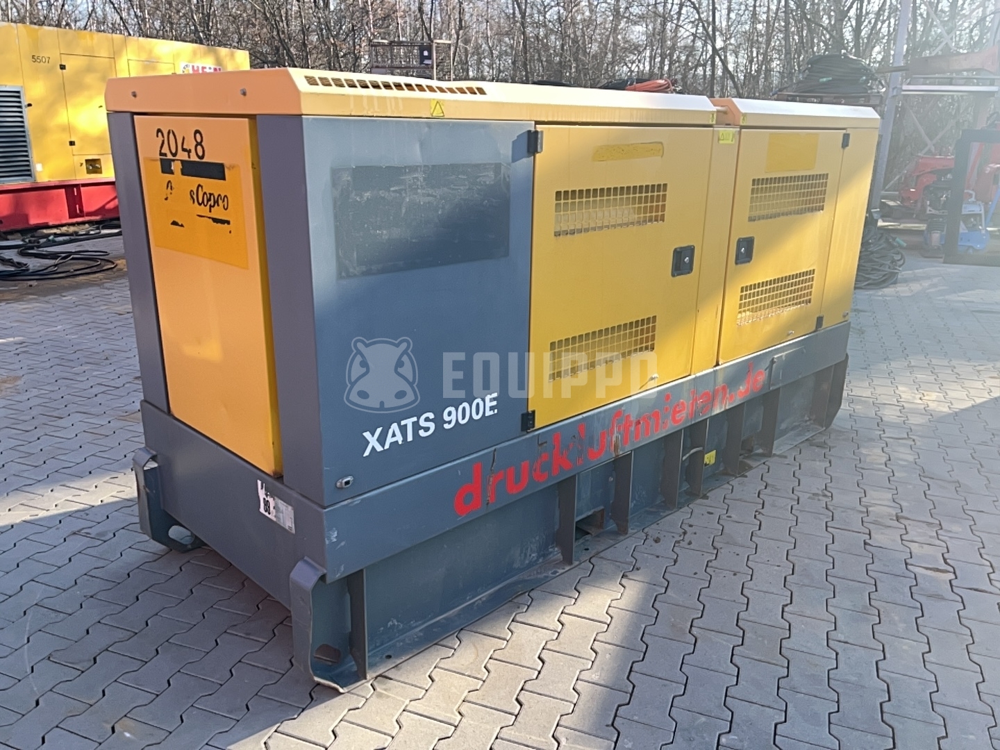 Atlas Copco XATS 900E - - Gebruikte Lucht compressor