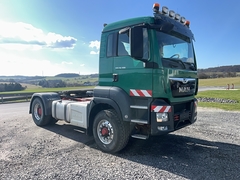 MAN TGS 18.500 4x4H BLS mit 2023 Kempf SKD 32/2 3-Wege-Kipper-Sattelanhänger - - Gebrauchte  Kipper