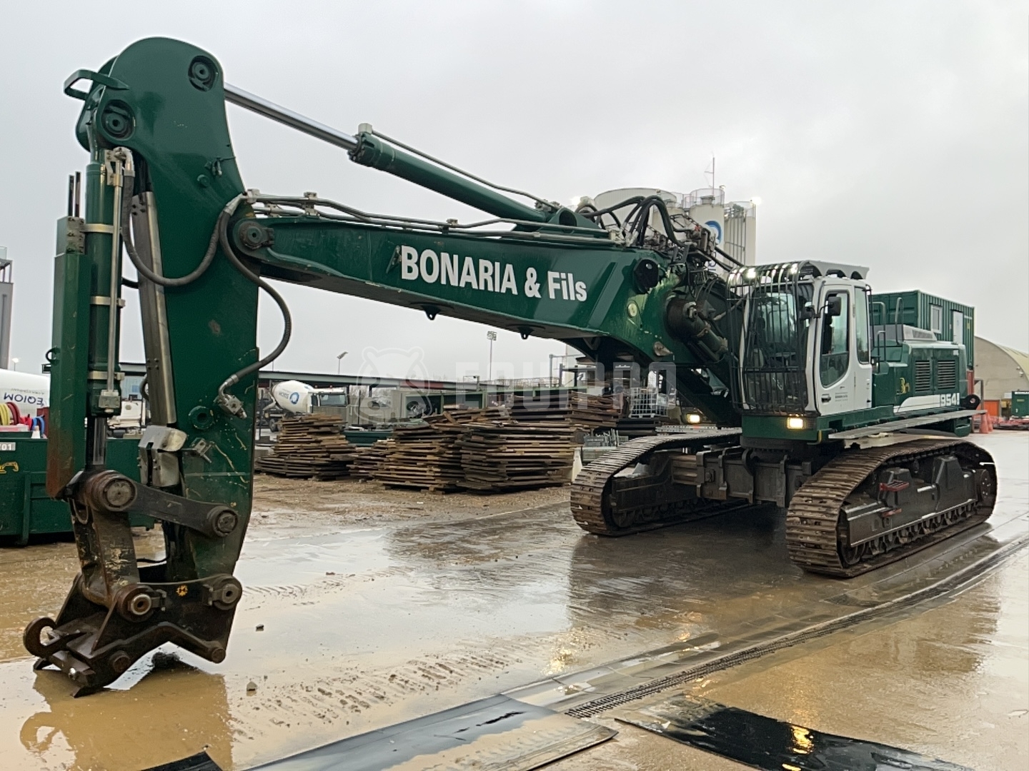 Liebherr R954C z 2 wysięgnikami i 2 łyżkami - - Używany Gąsienicowy Koparka