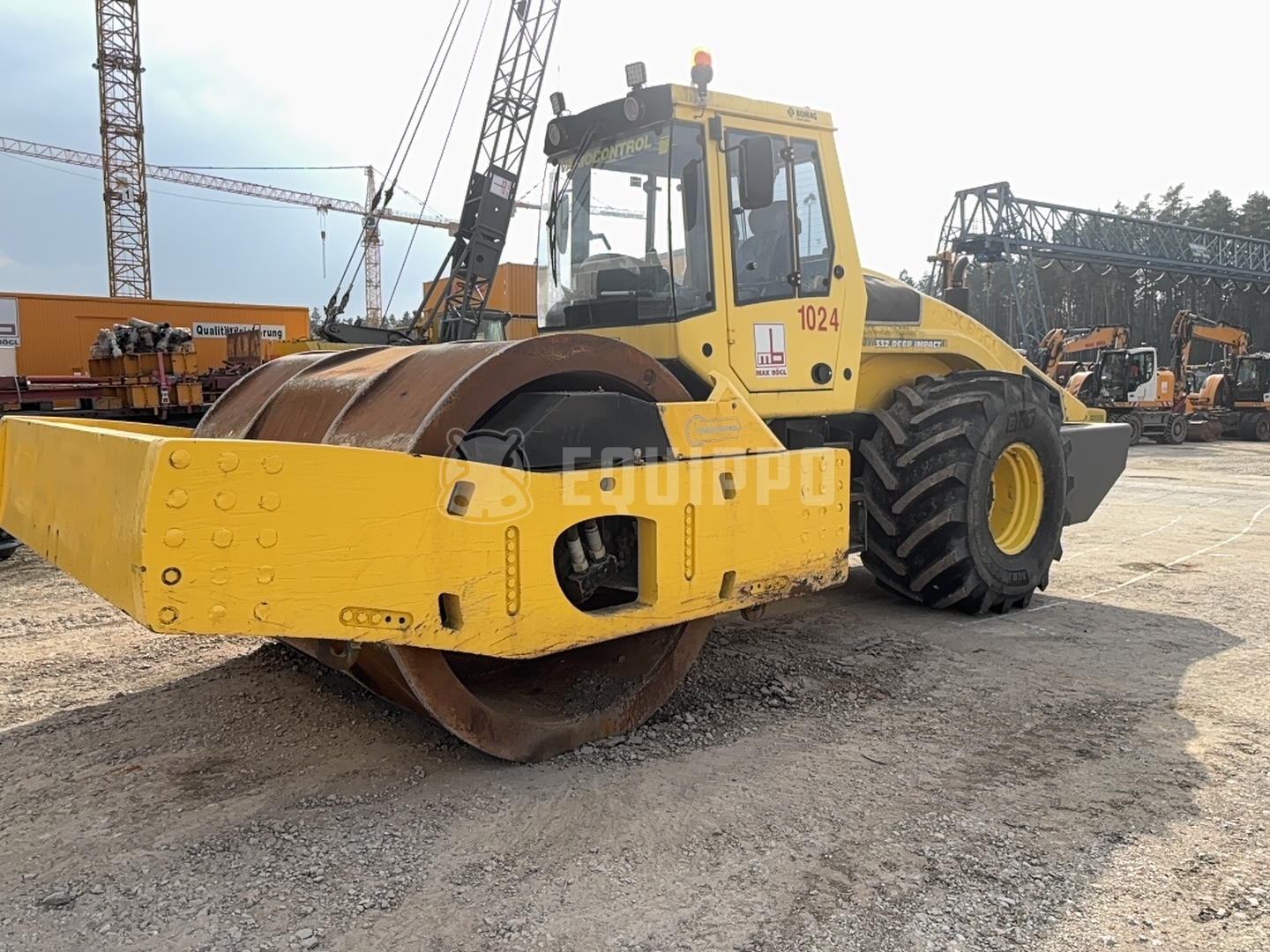Bomag BW 332 DEEP Impact - - Gebruikte Grondtrilwals