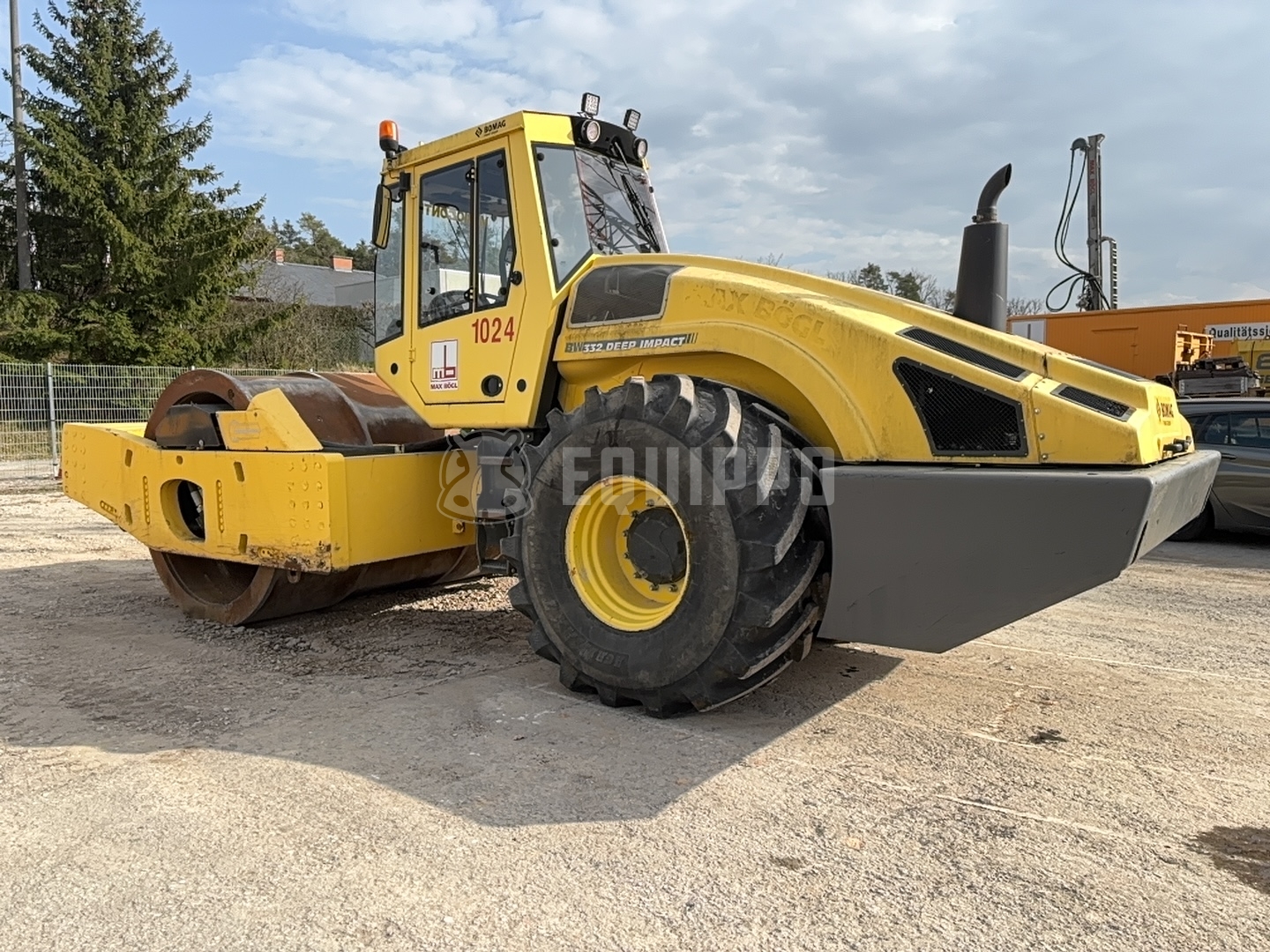 Bomag BW 332 DEEP Impact - - Gebruikte Grondtrilwals