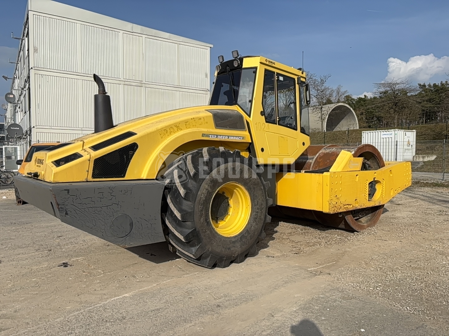 Bomag BW 332 DEEP Impact - - Gebruikte Grondtrilwals