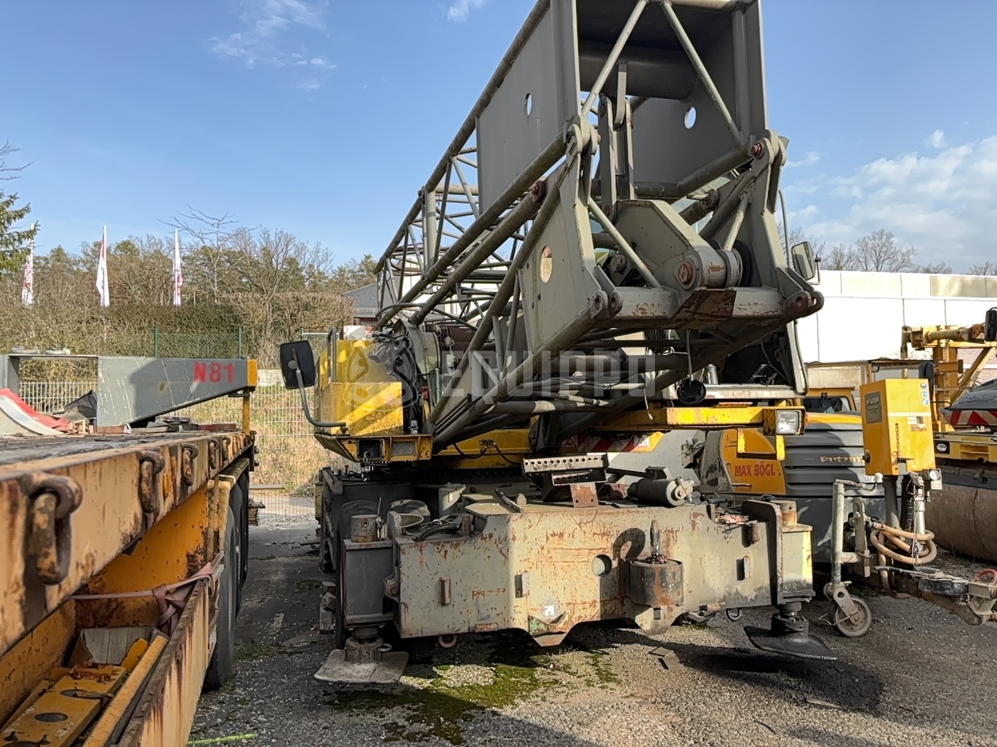 Sennebogen 625 M pour pièces seulement - - Grue Mobile d’Occasion