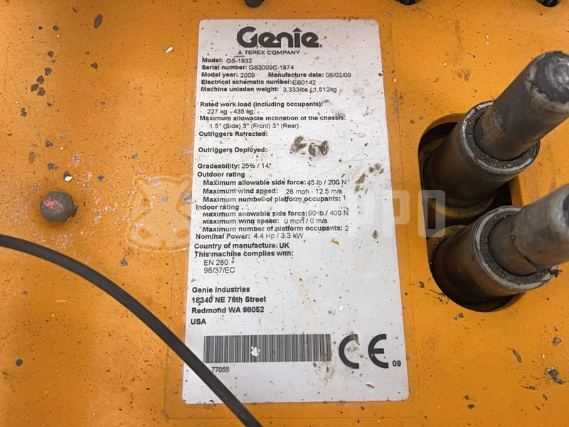 2009 Genie GS 1932-47191416