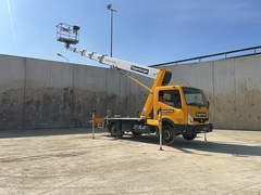 Picture of the Palfinger P260B (26m) on Nissan 3.5 ton