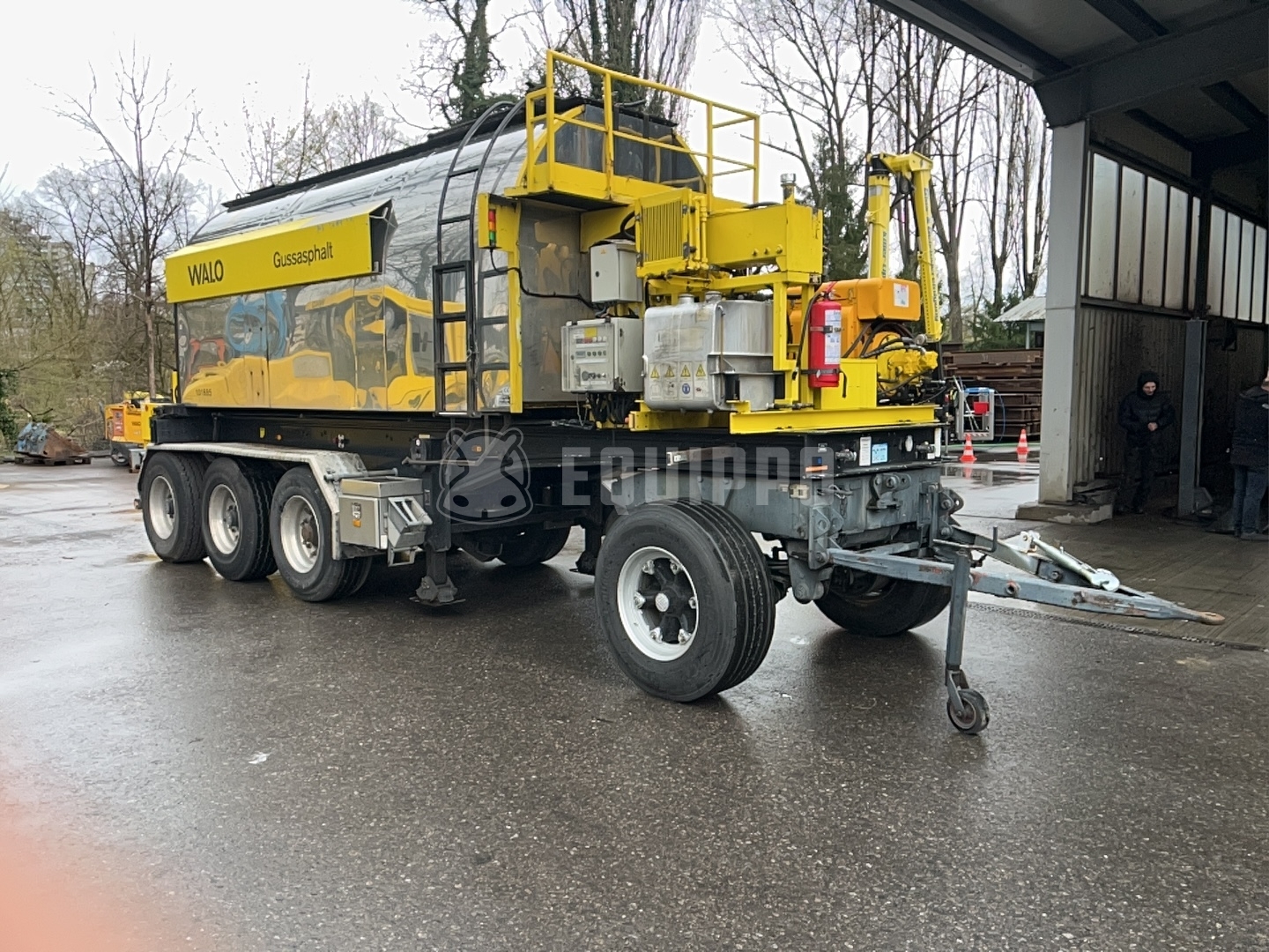 Linnhoff & Henne AWoel 1003 Gussasphalt-Fertiger / Gussasphalt-Fertiger - - Gebrauchte  Asphaltsprüher