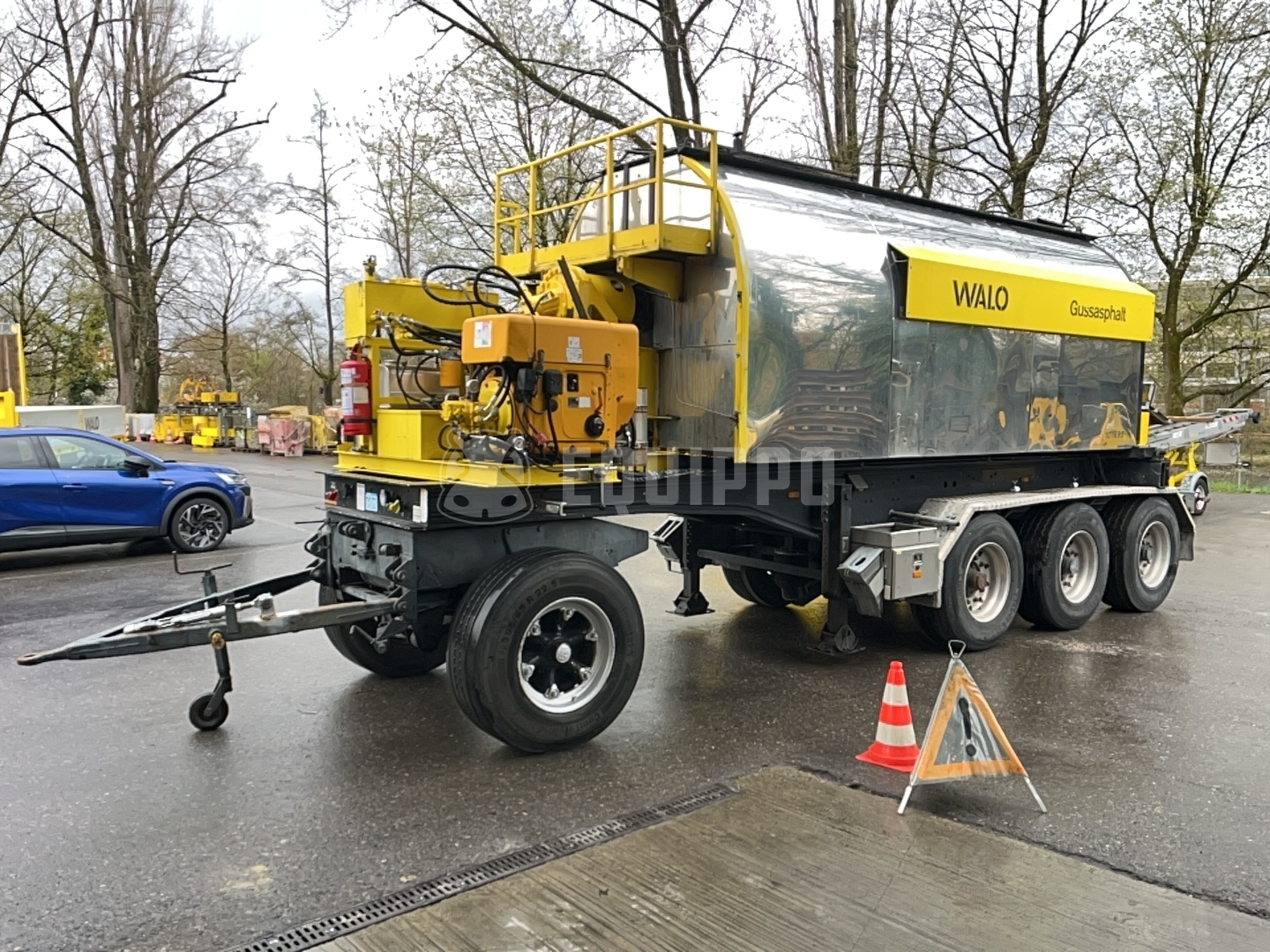 Linnhoff & Henne AWoel 1003 Gussasphalt-Fertiger / Gussasphalt-Fertiger - - Gebrauchte  Asphaltsprüher