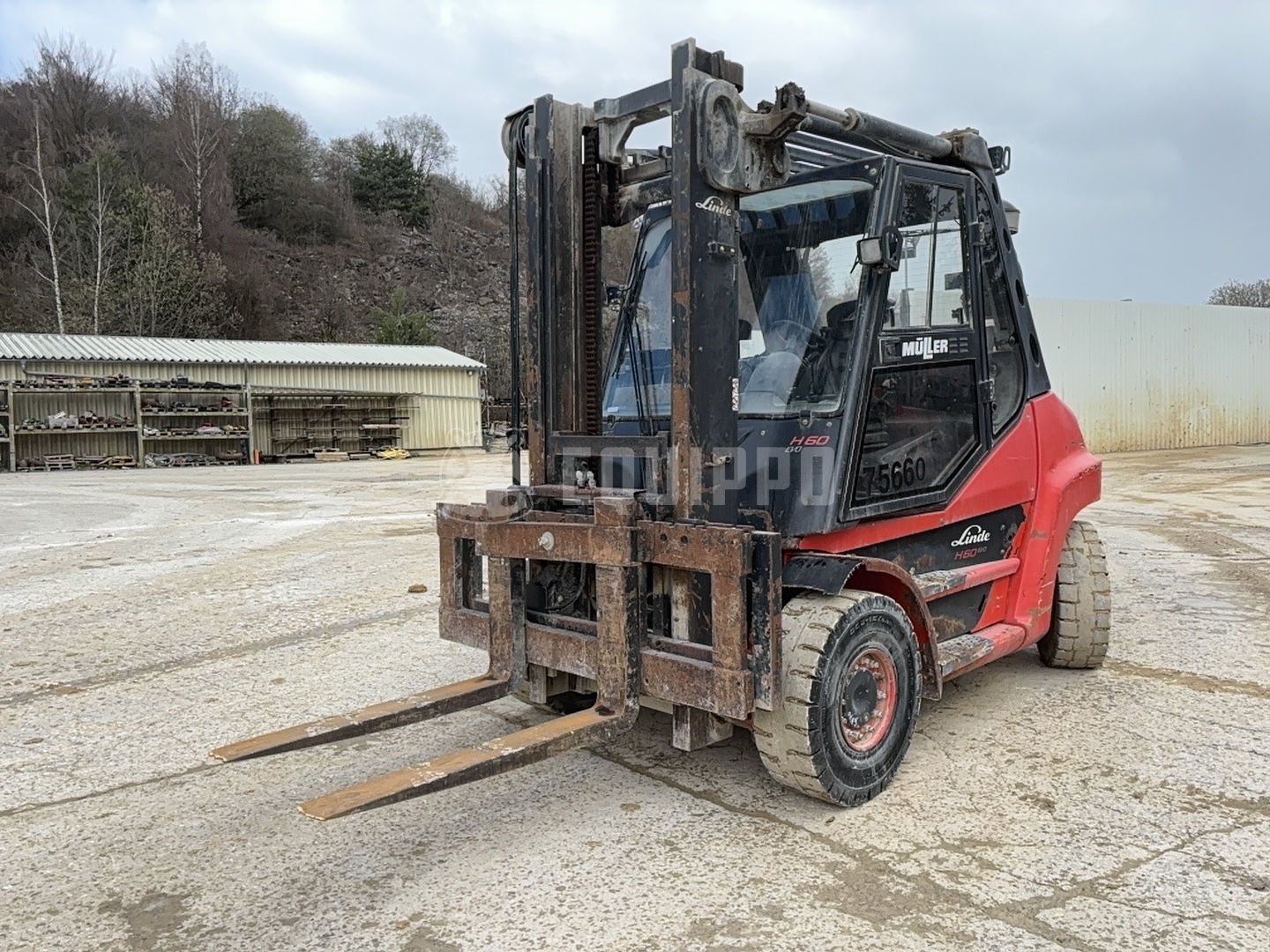 Linde H60D-03 - - Gebrauchte Gabelstapler