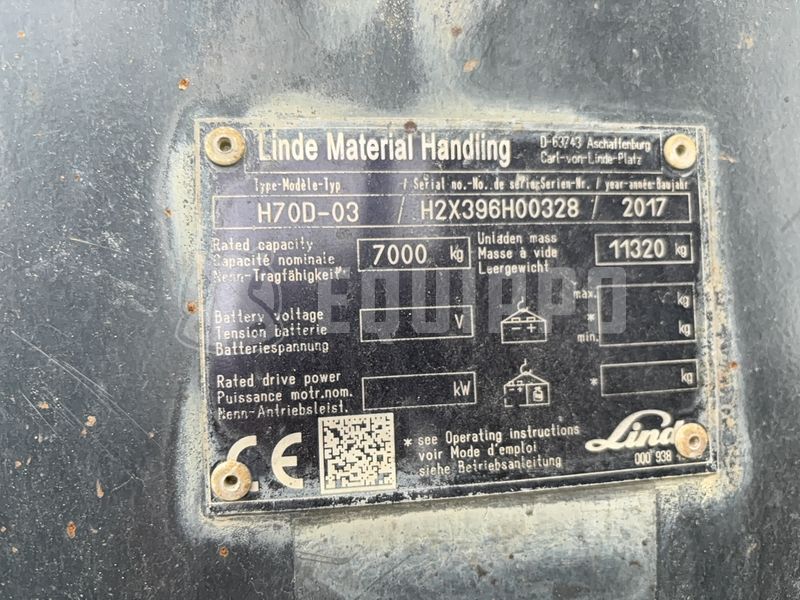 2017 Linde H70D-48230658