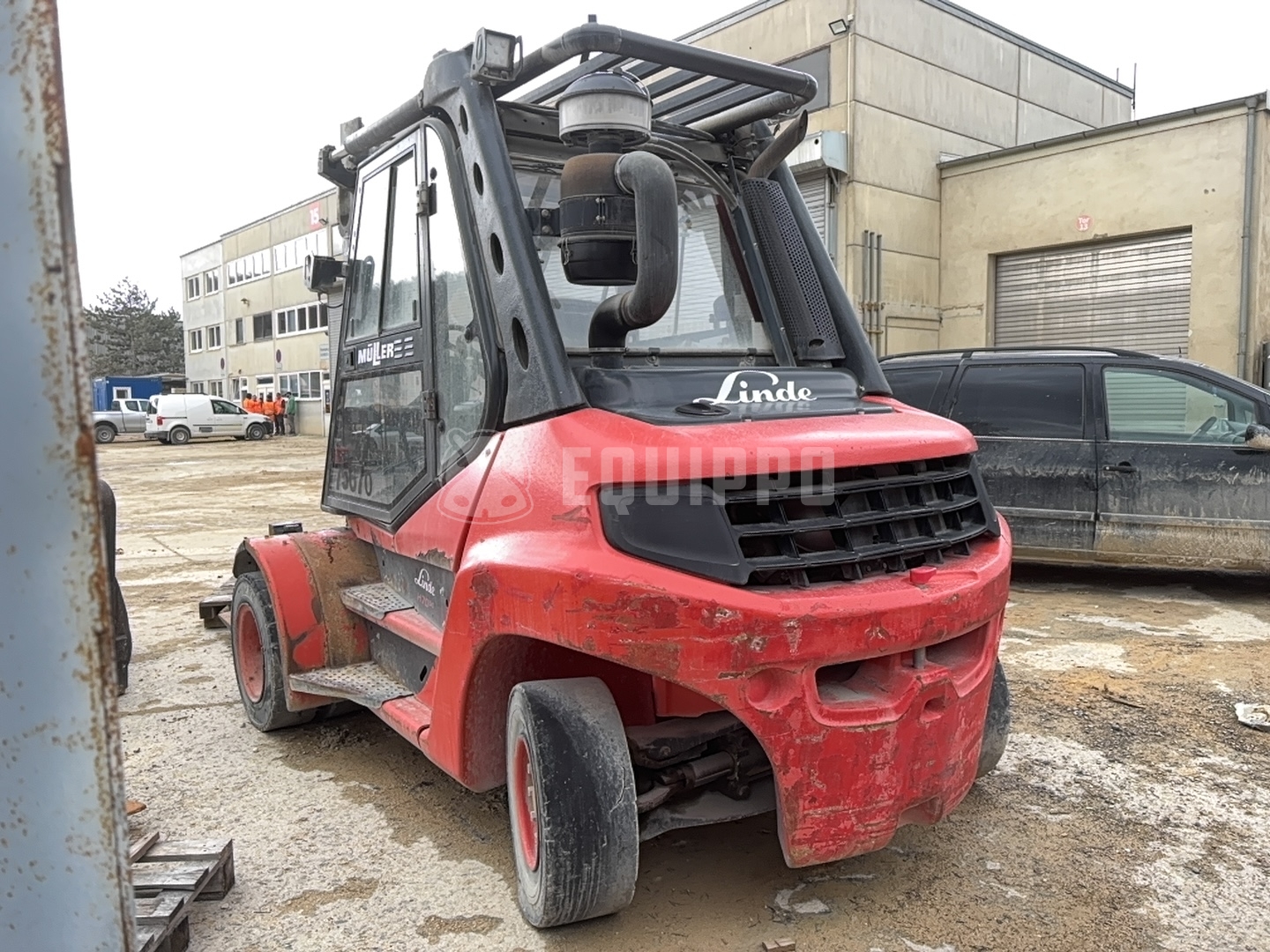 Linde H70D - - Carretilla Elevadora Usada