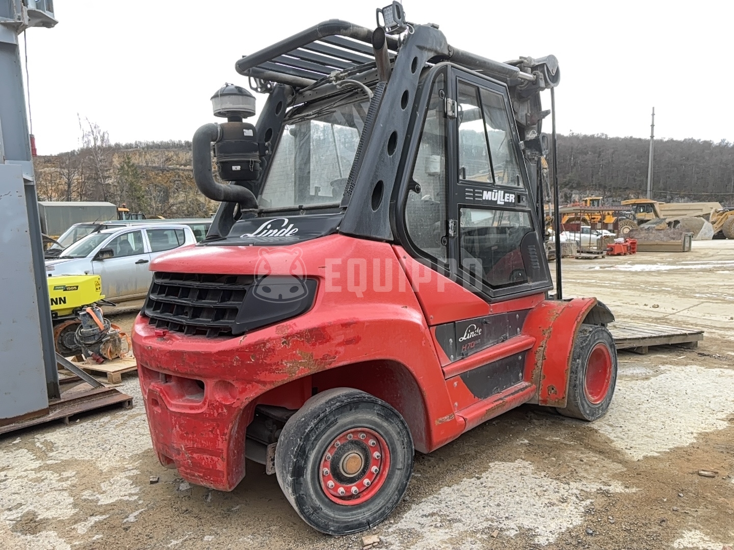 Linde H70D - - Carretilla Elevadora Usada