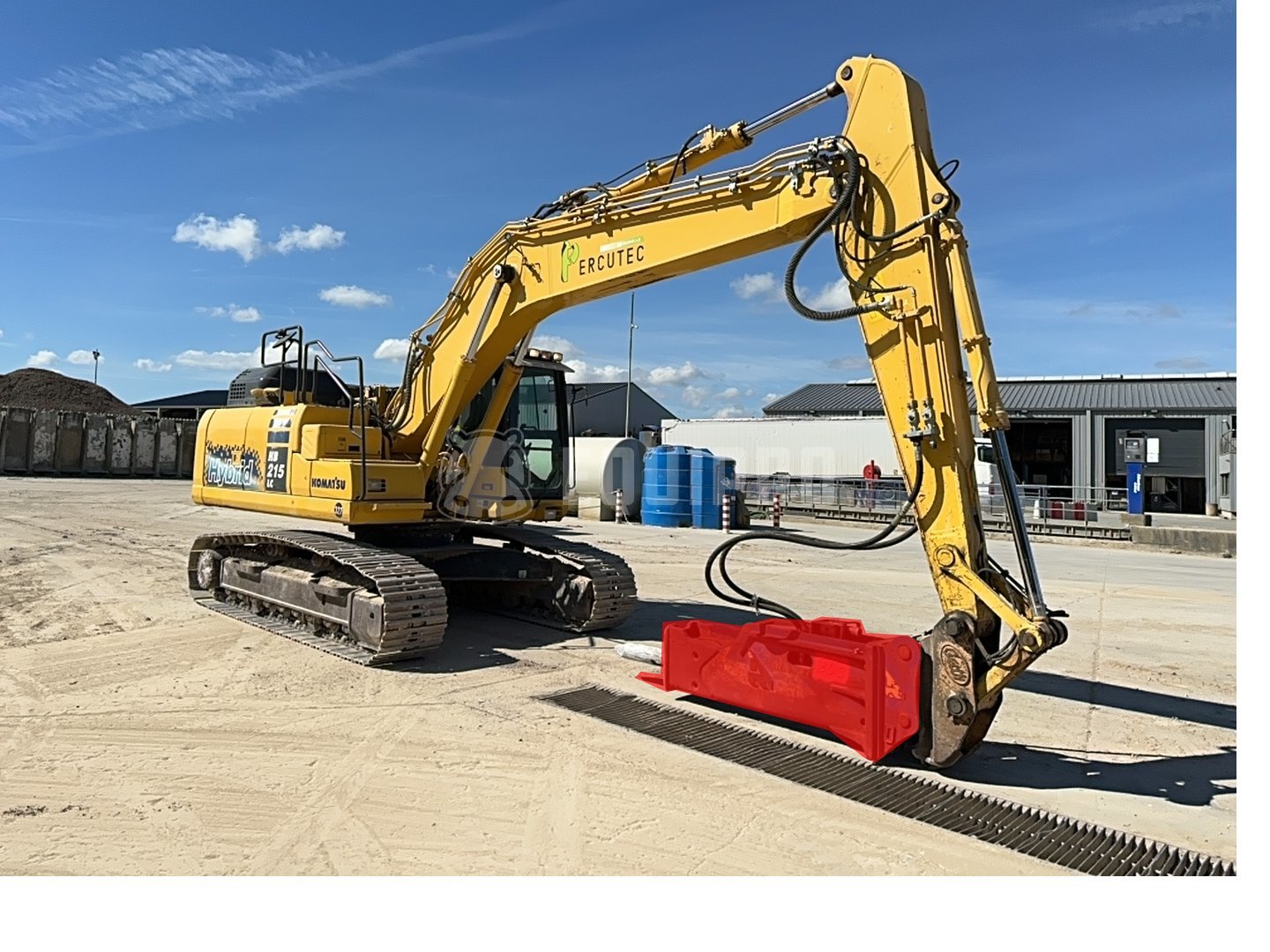 Pelle sur chenilles Komatsu HB215LC-3 (2020) — occasion, 6 244 h