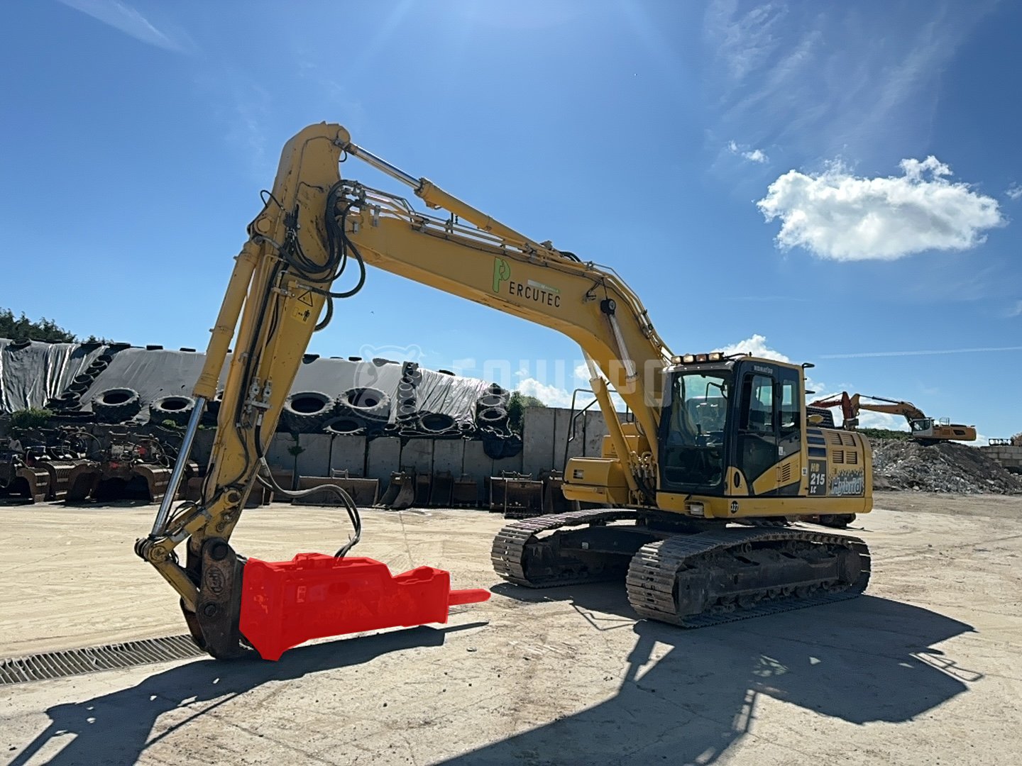 Komatsu HB215LC-3 - - Used Tracked Excavator