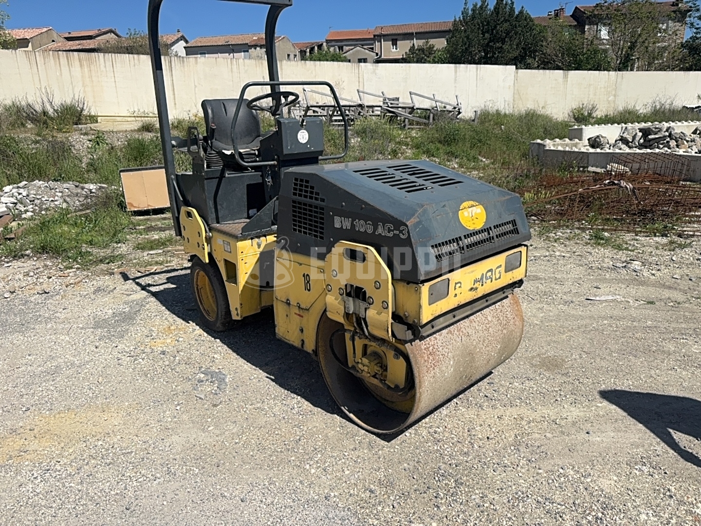 Bomag BW 100 AC-3  - - Gebruikte Combinatiewals
