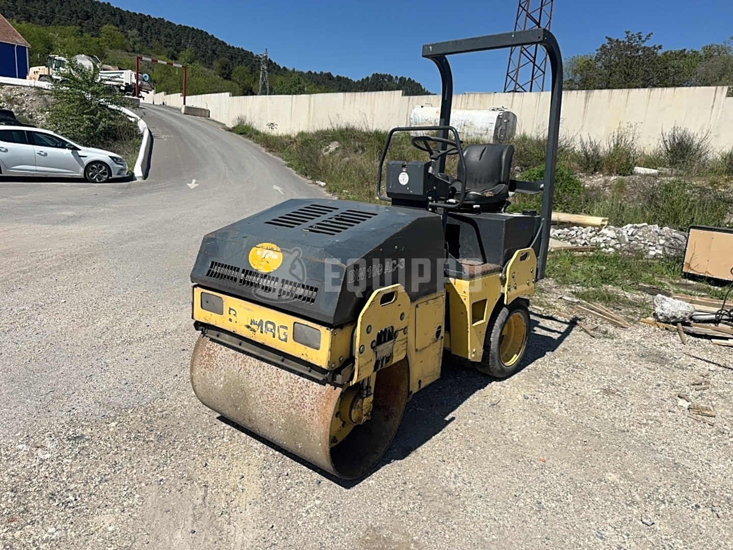 Bomag BW 100 AC-3  - - Gebruikte Combinatiewals