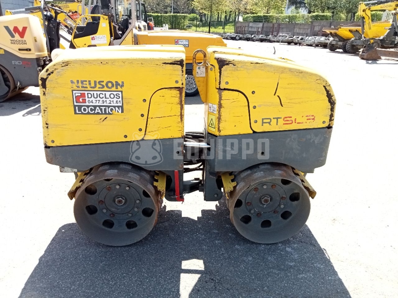 Wacker Neuson RT 82-SC3  - - Gebruikte Tandemtrilwals