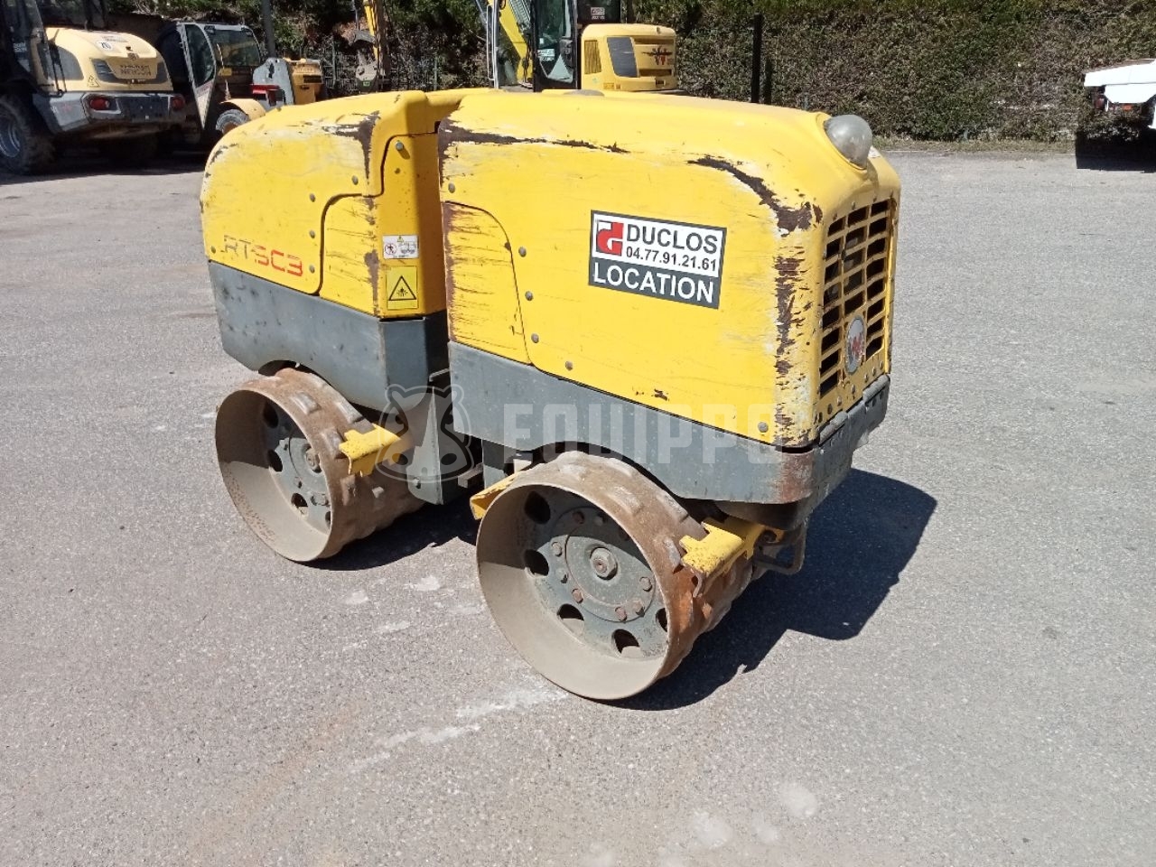Wacker Neuson RT 82-SC3  - - Gebruikte Tandemtrilwals