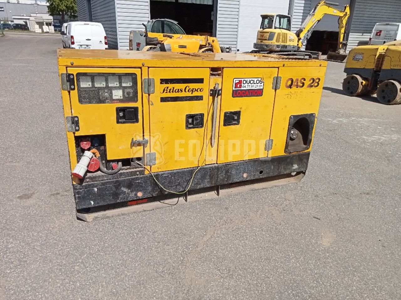 Atlas Copco Qas 28 - - Used Generator Set