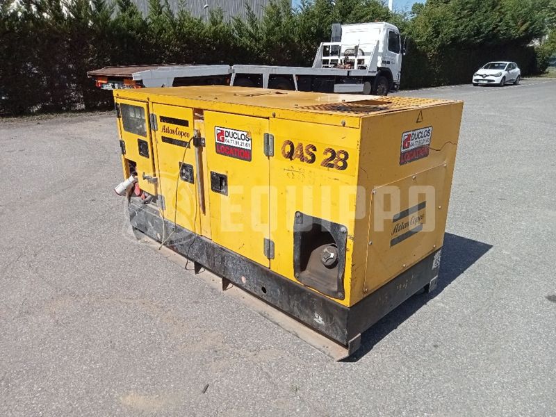 Atlas Copco Qas 28 - - Grupo electrógeno Usada