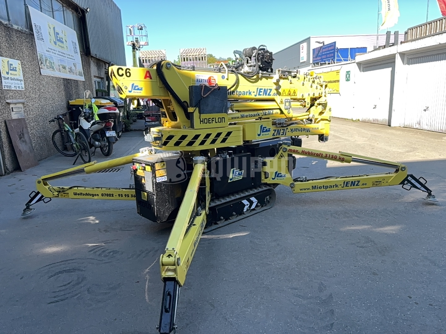 Hoeflon C6 - - Grue sur chenilles d’Occasion