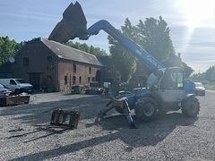 Terexlift GTH 4010 with bucket and forks - - Used Telescopic Forklift