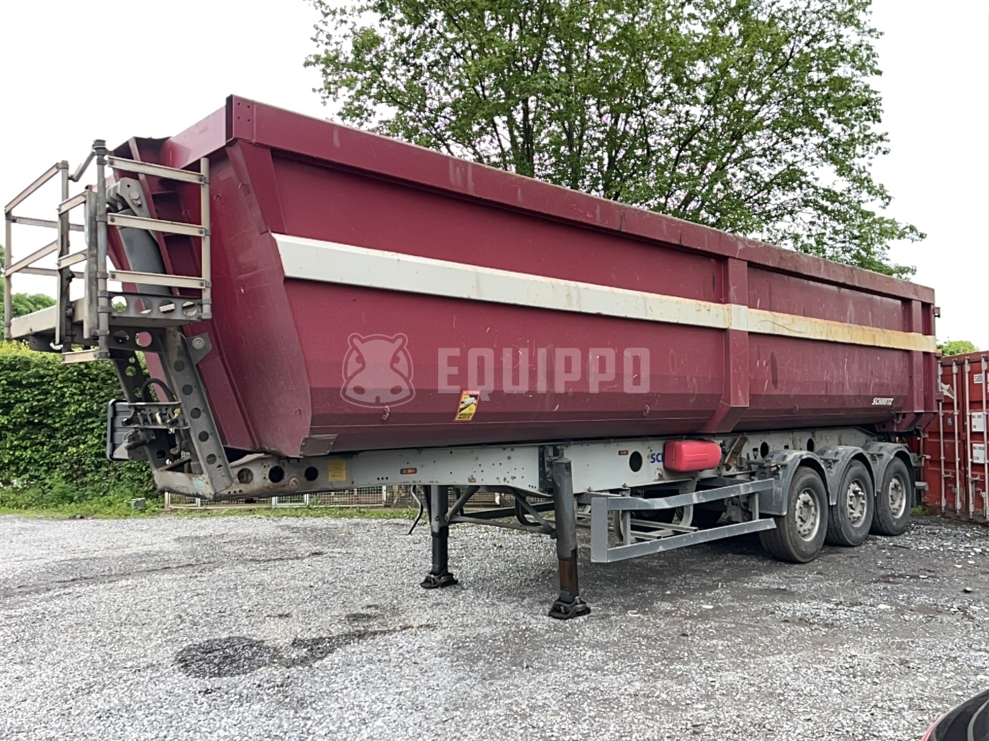 Schmidt SKI 24  - - Used Tipper Semi-trailer