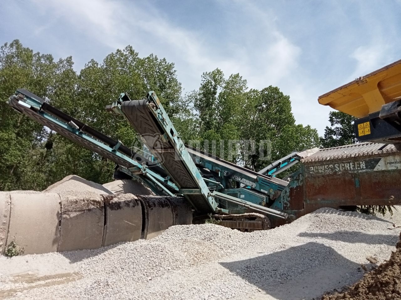 Powerscreen Chieftain 1700 - - Gebrauchte Siebanlage