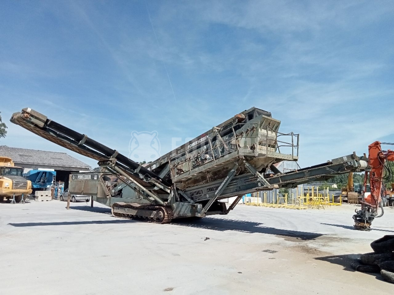 Powerscreen Turbo Chieftain 1800  - - Crible d’Occasion