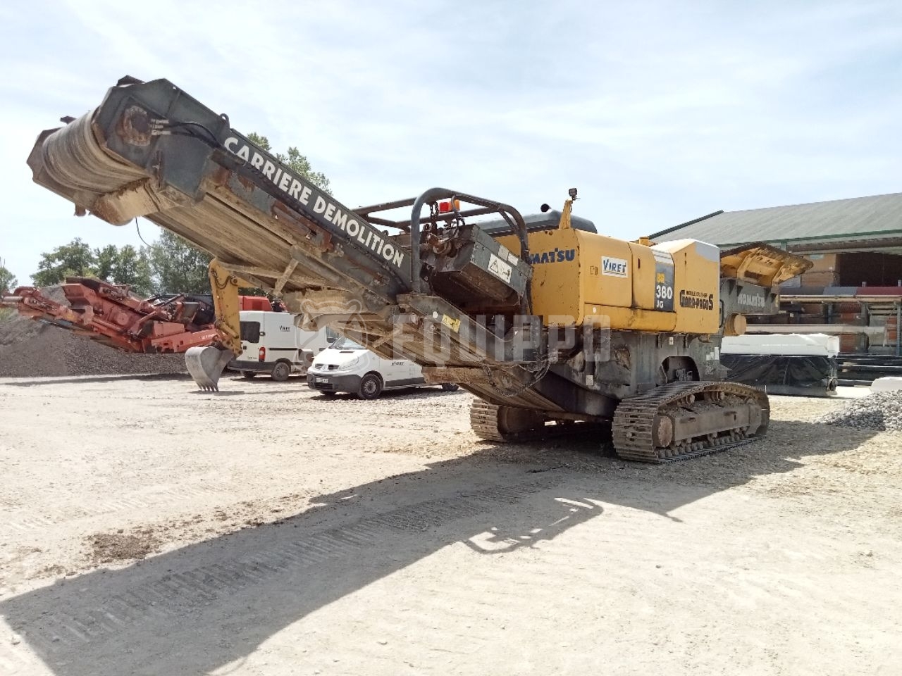 Komatsu BR380JG Kaak - - Gebruikte Breekinstalllatie