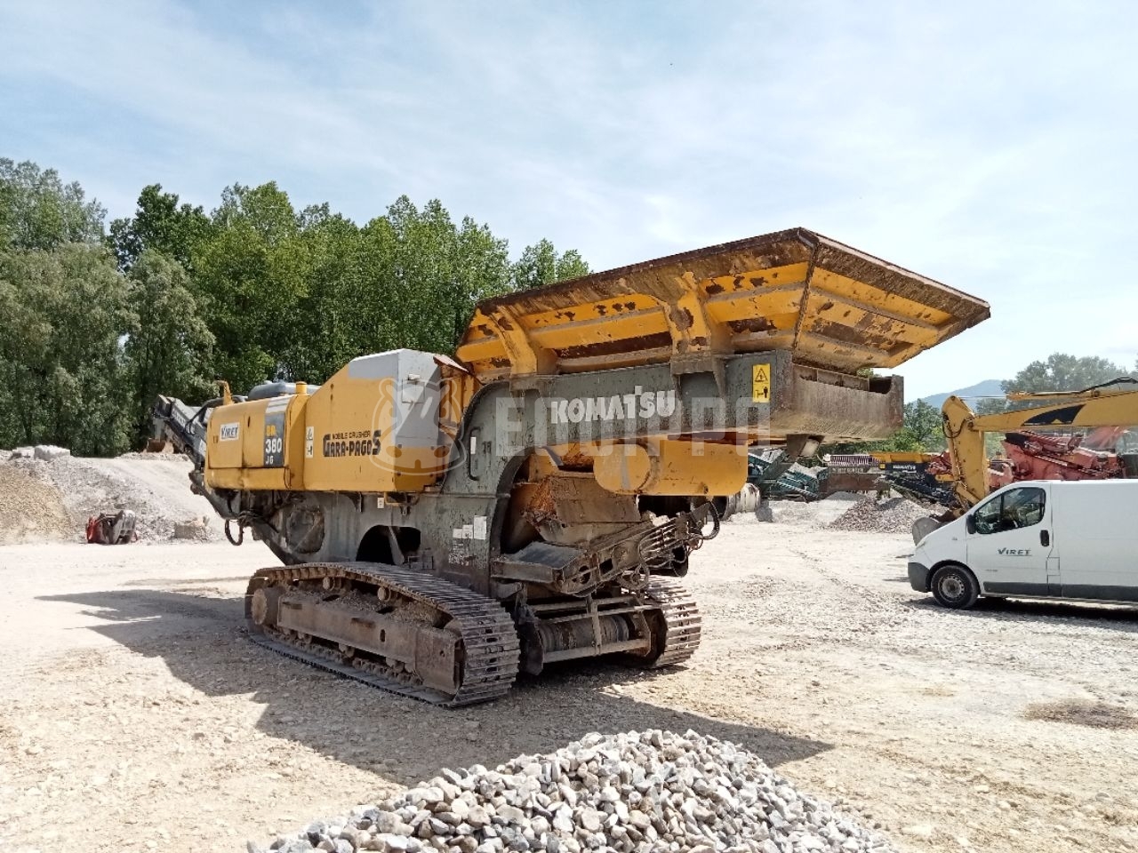Komatsu BR380JG Kaak - - Gebruikte Breekinstalllatie