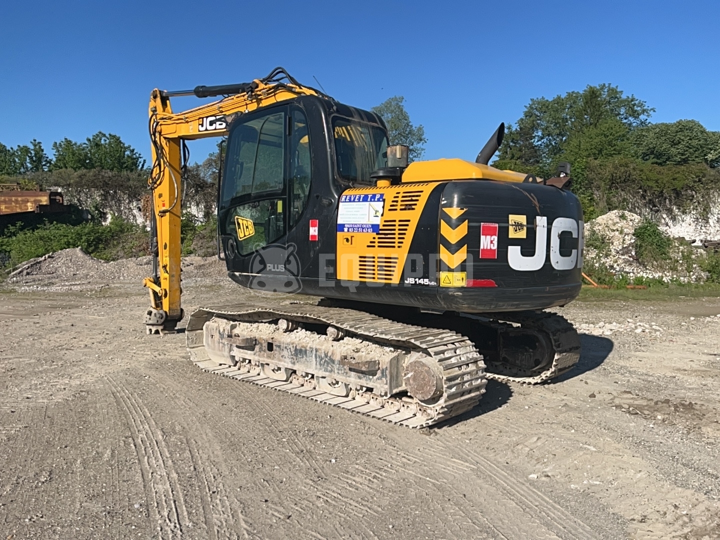 JCB JS145LC 4F - - Gebrauchte Kettenbagger