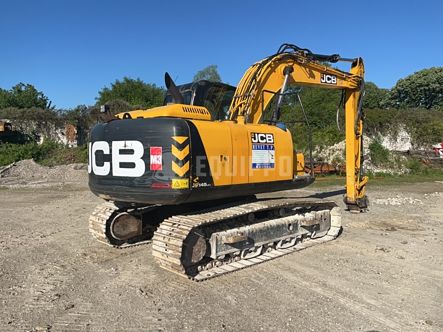 JCB JS145LC 4F - - Gebrauchte Kettenbagger