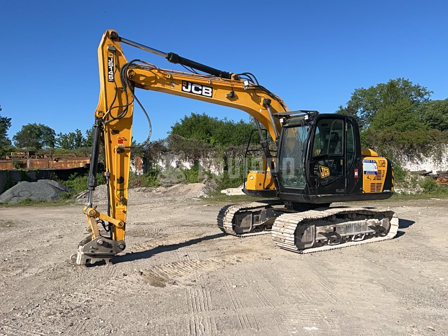JCB JS145LC 4F - - Gebrauchte Kettenbagger