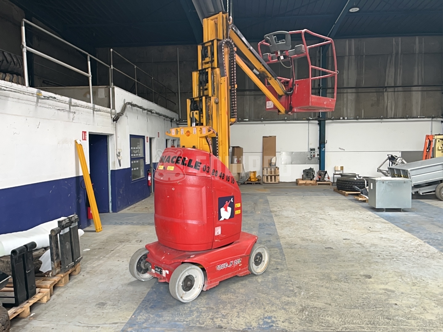 JLG Toucan 10e - - Gebruikte Verticale Masthoogwerker