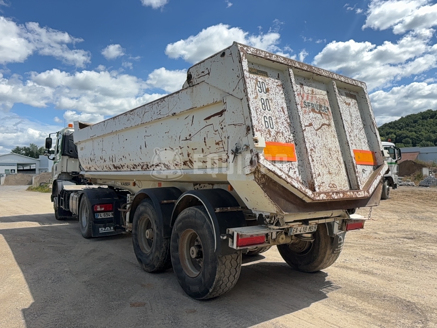 ROBUSTE KAISER VHR S330 2V  - - Used Tipper Semi-trailer