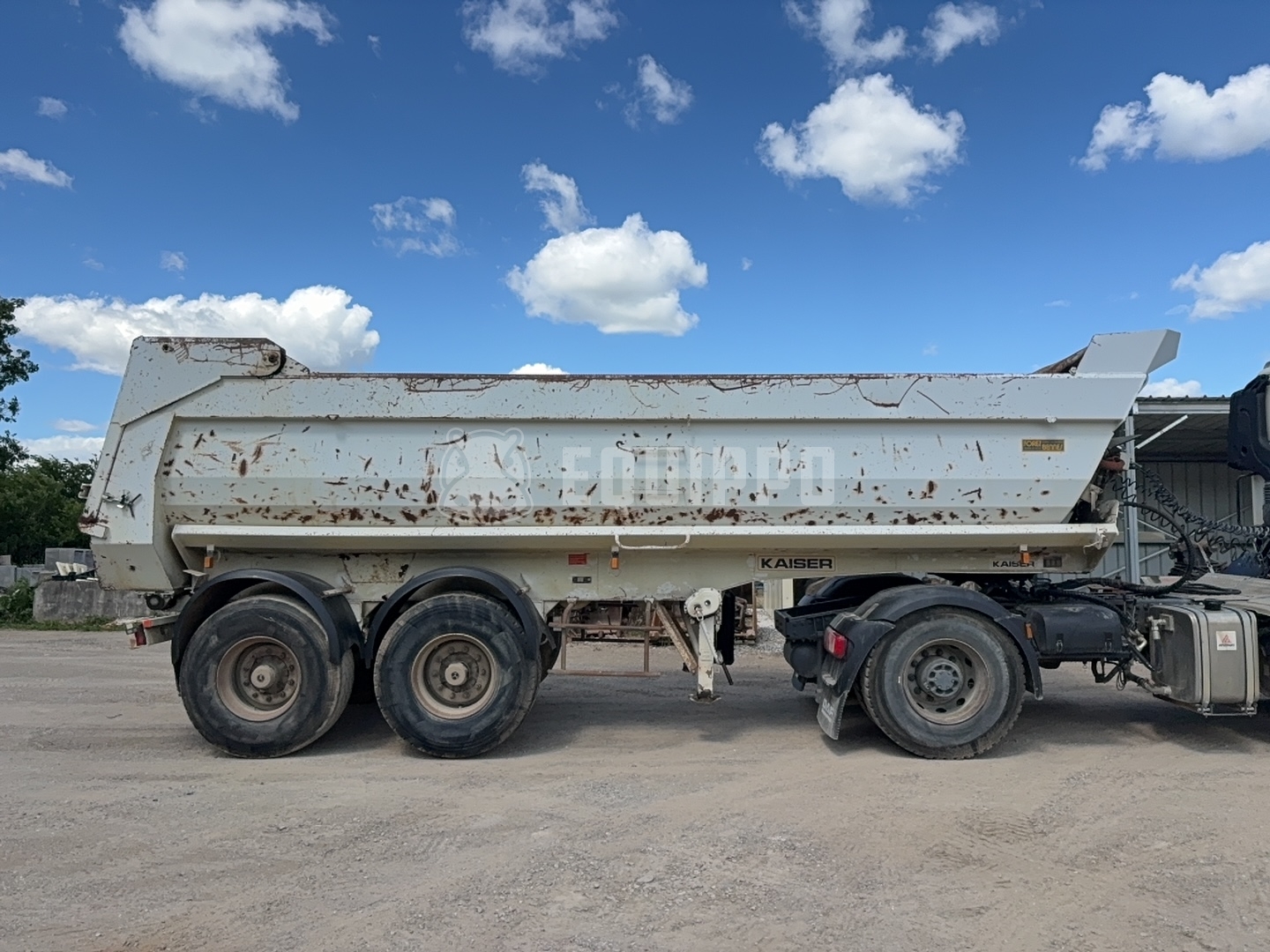 ROBUSTE KAISER VHR S330 2V  - - Used Tipper Semi-trailer