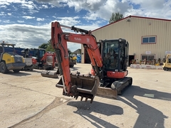 Kubota U55-4 KE mit 3 Baggerlöffeln - - Gebrauchte Minibagger < 7t