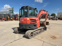 Kubota U55-4 KE mit 3 Baggerlöffeln - - Gebrauchte Minibagger < 7t