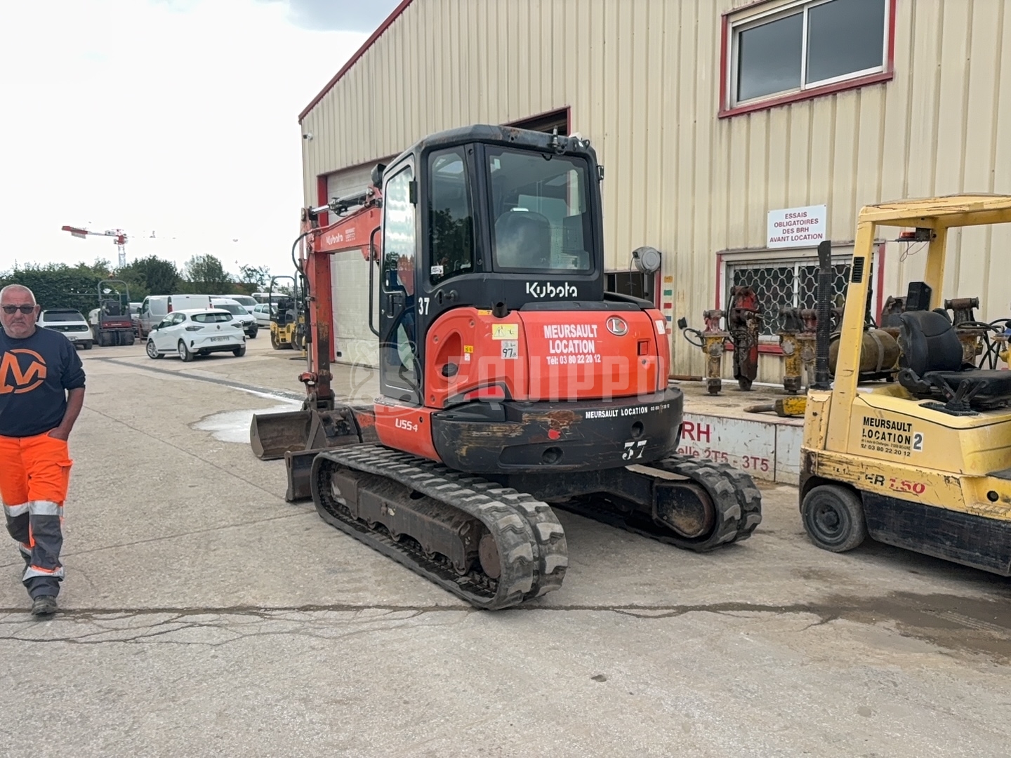 Kubota U55-4  - - Mini Excavadora Usada