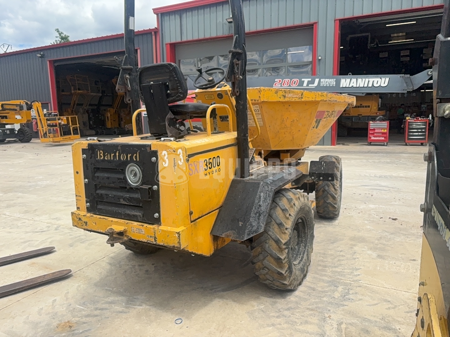 Barford SXR3500 - - Used Site Dumper