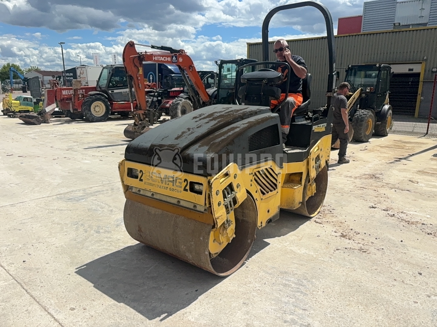 Bomag BW 100 AD-4  - - Rodillo Tándem Usada