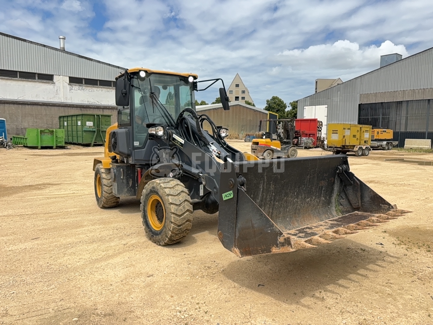 XCMG XC916E met graafbak en vorken - - Gebruikte Wiellader