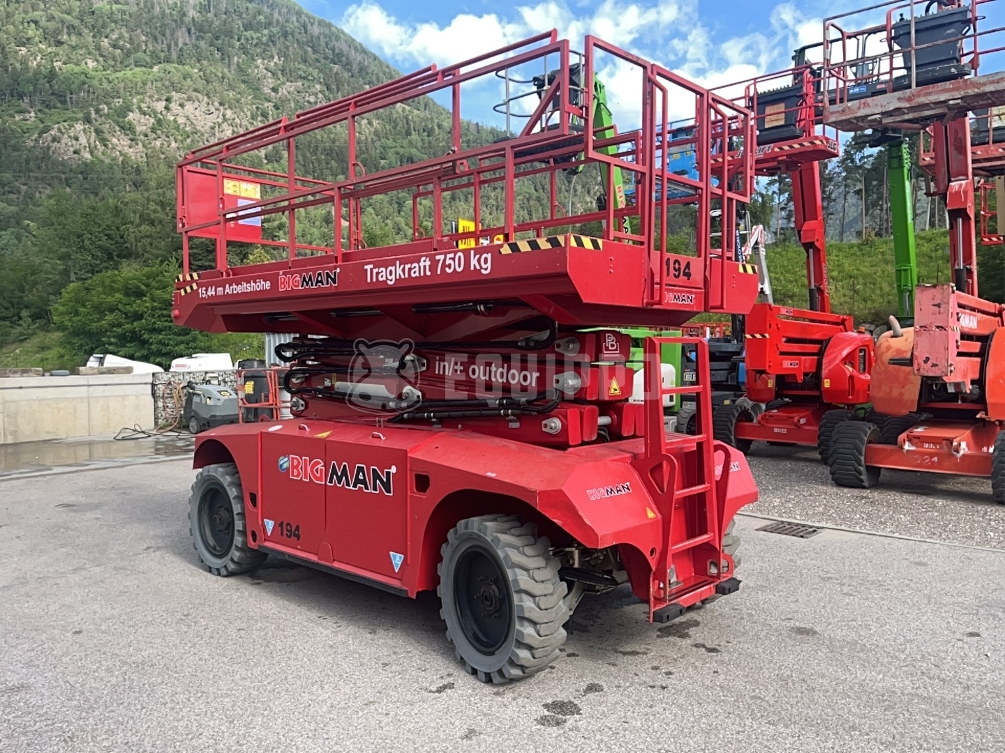 PB Lifttechnik PB S151-19E 4x4 (15m) - - Plataforma de Tijeras Usada