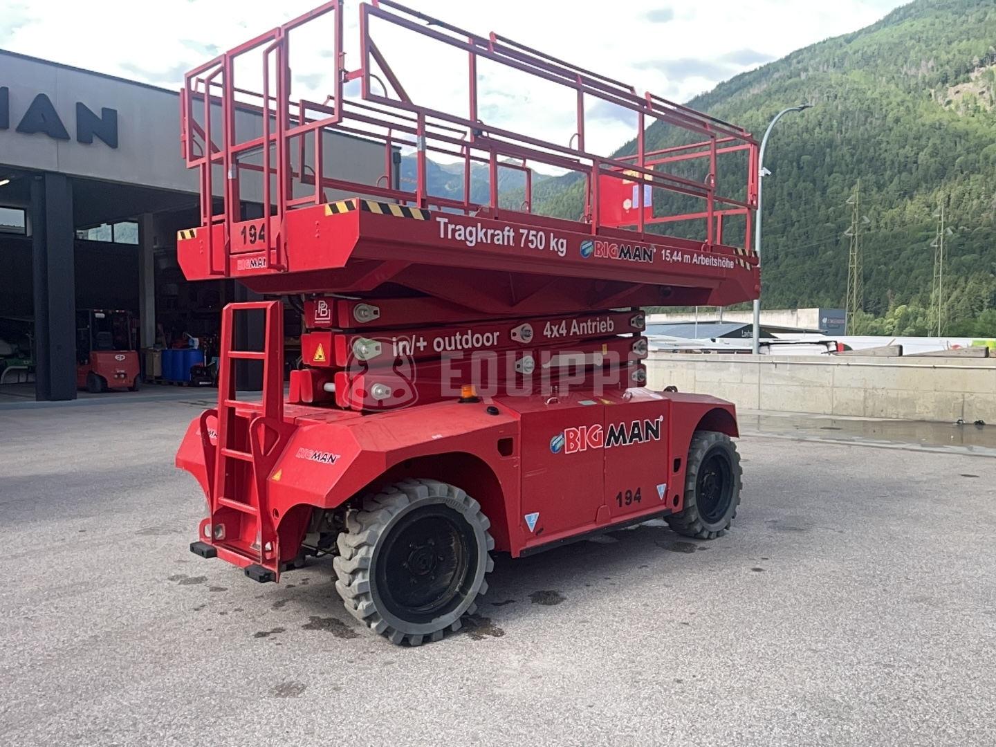 PB Lifttechnik PB S151-19E 4x4 (15m) - - Plataforma de Tijeras Usada